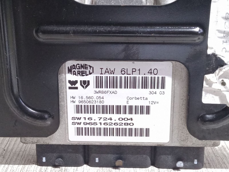 Recambio de centralita motor uce para peugeot 307 cc (3b) 2.0 16v referencia OEM IAM 9651626280  