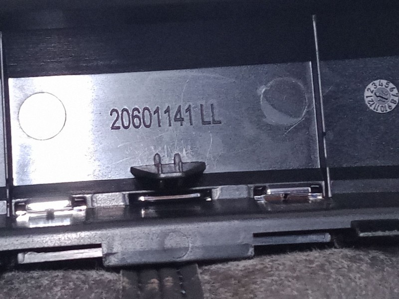 Recambio de pomo palanca cambio para seat leon (5f1) 1.4 tsi referencia OEM IAM 20601141LL  