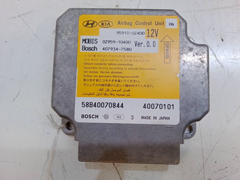 Recambio de centralita airbag para kia sportage ii (je_, km_) 2.0 crdi referencia OEM IAM 959100Z400  