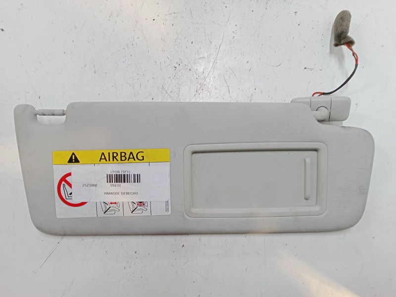 Recambio de parasol derecho para seat leon (5f1) 1.4 tsi referencia OEM IAM   