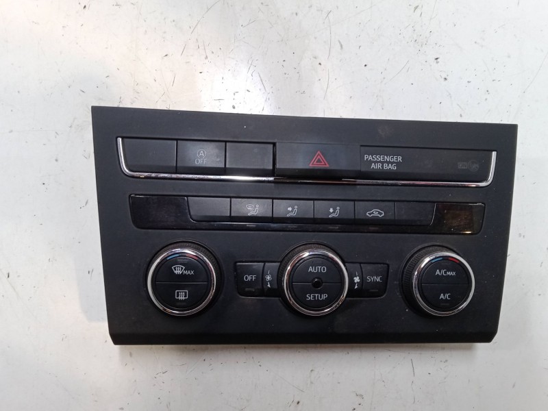 Recambio de mando climatizador para seat leon (5f1) 1.4 tsi referencia OEM IAM 5F0907044AD  