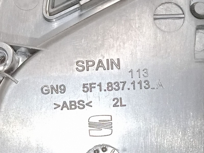 Recambio de maneta interior puerta delantera izquierda para seat leon (5f1) 1.4 tsi referencia OEM IAM 5F1837113  