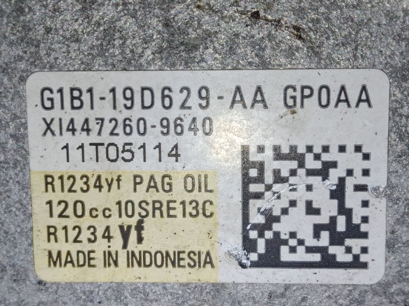 Recambio de compresor a/a para seat leon st (5f8) 2.0 tdi referencia OEM IAM G1B119D629 GP0AA AA