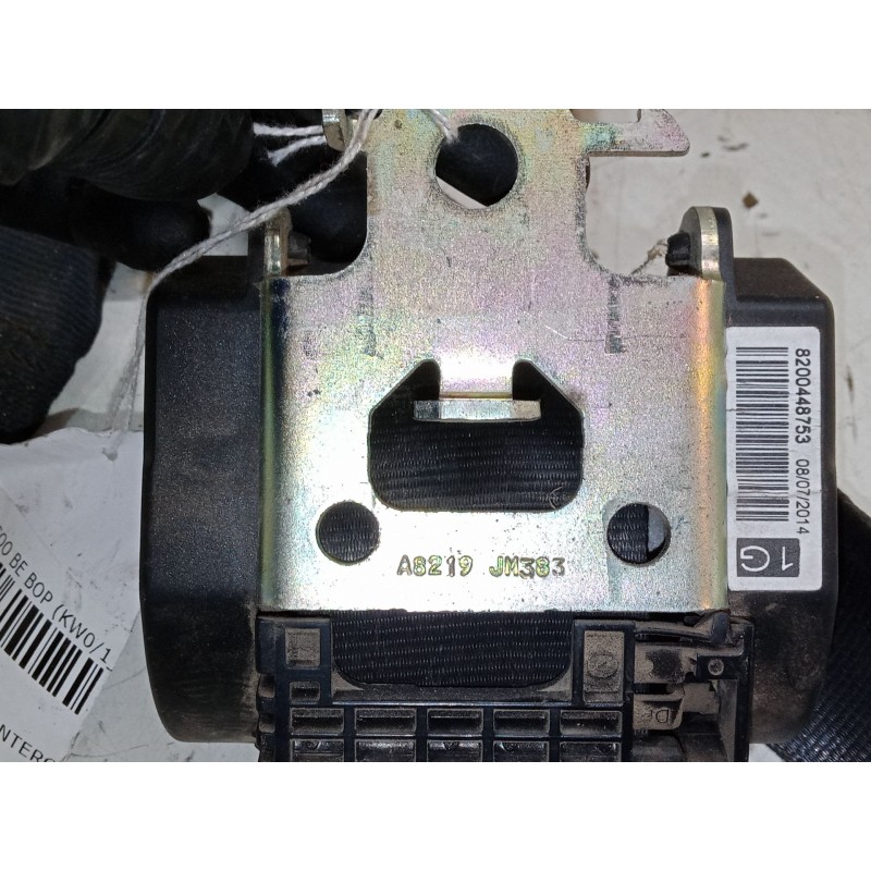 Recambio de cinturon seguridad delantero izquierdo para renault kangoo be bop (kw0/1_) 1.6 (kw0d) referencia OEM IAM   