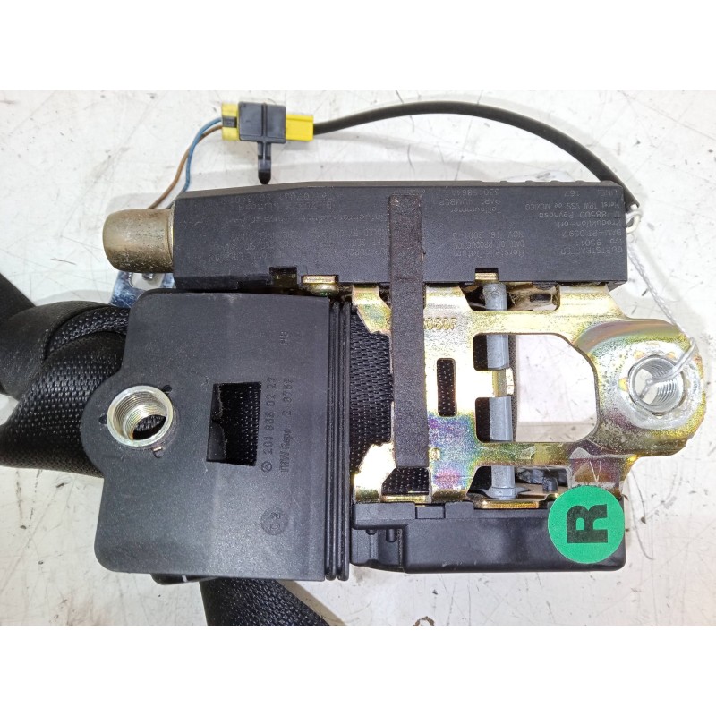 Recambio de cinturon seguridad delantero derecho para mercedes-benz clase m (w163) ml 400 cdi (163.128) referencia OEM IAM 20186