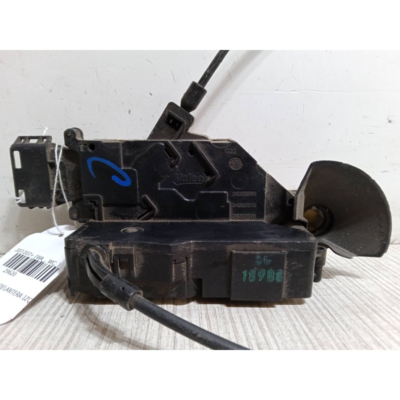 Recambio de cerradura puerta delantera izquierda para peugeot 207/207+ (wa_, wc_) 1.4 16v referencia OEM IAM 24090816 24091816 2