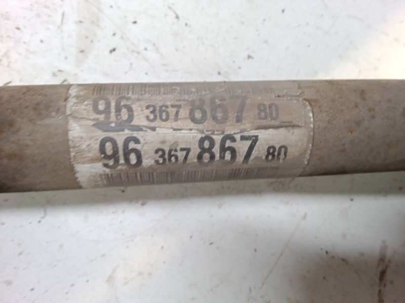 Recambio de transmision delantera izquierda para peugeot 307 (3a/c) 1.6 16v referencia OEM IAM 9636786780   Recambio de transmision delantera izquierda para peugeot 307 (3a/c) 1.6 16v referencia OEM IAM 9636786780