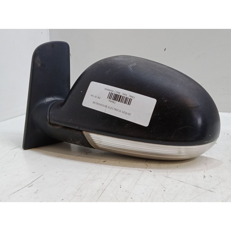 Recambio de retrovisor electrico izquierdo para volkswagen sharan (7m8, 7m9, 7m6) 1.9 tdi referencia OEM IAM 7M3857507E  
