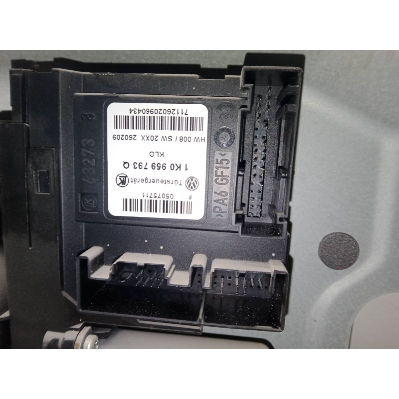 Recambio de elevalunas electrico delantero izquierdo para volkswagen caddy iii furgoneta/monovolumen (2ka, 2kh, 2ca, 2ch) 1.9 td