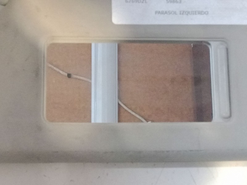 Recambio de parasol izquierdo para volkswagen new beetle (9c1, 1c1) 1.9 tdi referencia OEM IAM   