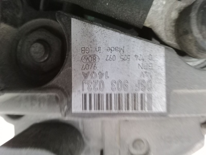 Recambio de alternador para audi a4 b7 (8ec) 2.0 tdi 16v referencia OEM IAM 06F903023J  0124525092