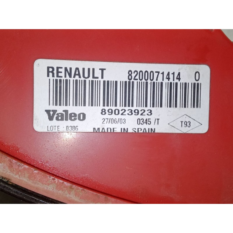 Recambio de piloto trasero derecho para renault clio ii (bb_, cb_) 1.2 16v (bb05, bb0w, bb11, bb27, bb2t, bb2u, bb2v, cb05,... r