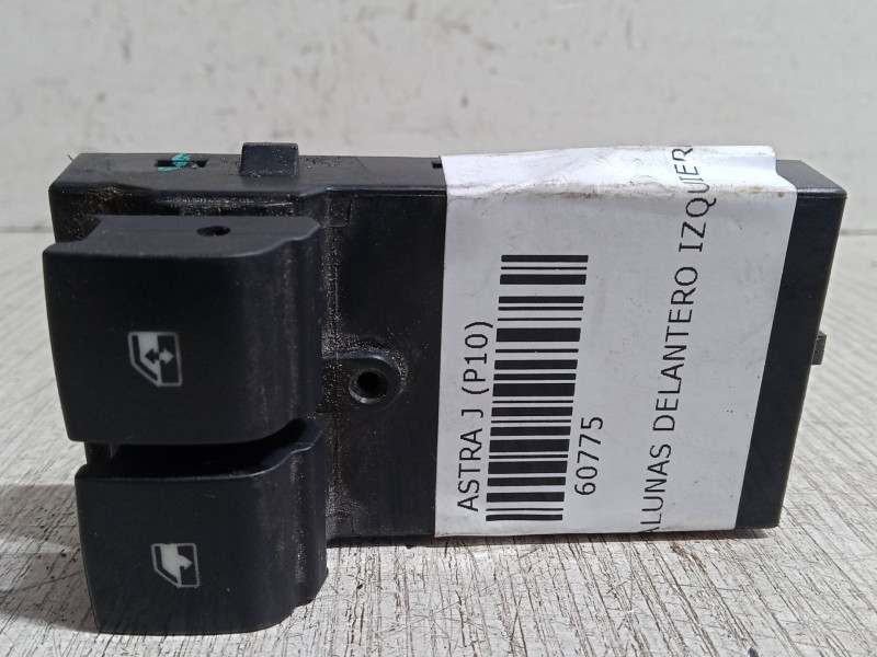 Recambio de mando elevalunas delantero izquierdo para opel astra j (p10) 1.7 cdti (68) referencia OEM IAM   