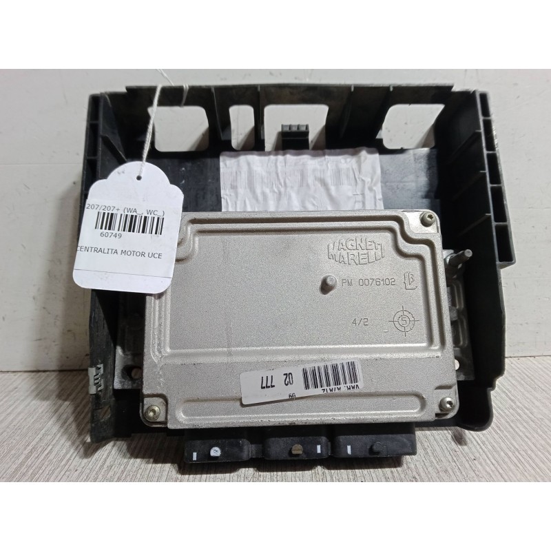 Recambio de centralita motor uce para peugeot 207/207+ (wa_, wc_) 1.4 referencia OEM IAM   