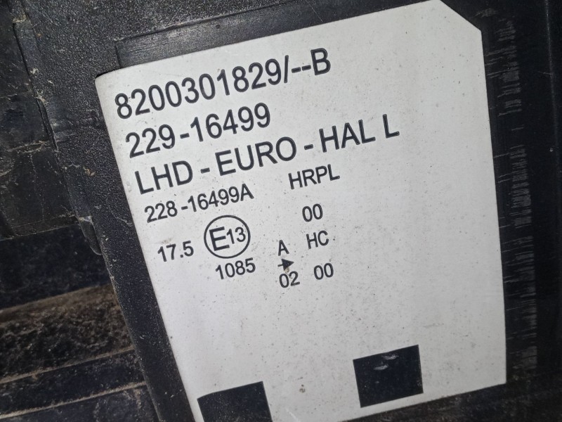 Recambio de faro izquierdo para renault modus / grand modus (f/jp0_) 1.4 (jp01, jp0j) referencia OEM IAM 7701058174  