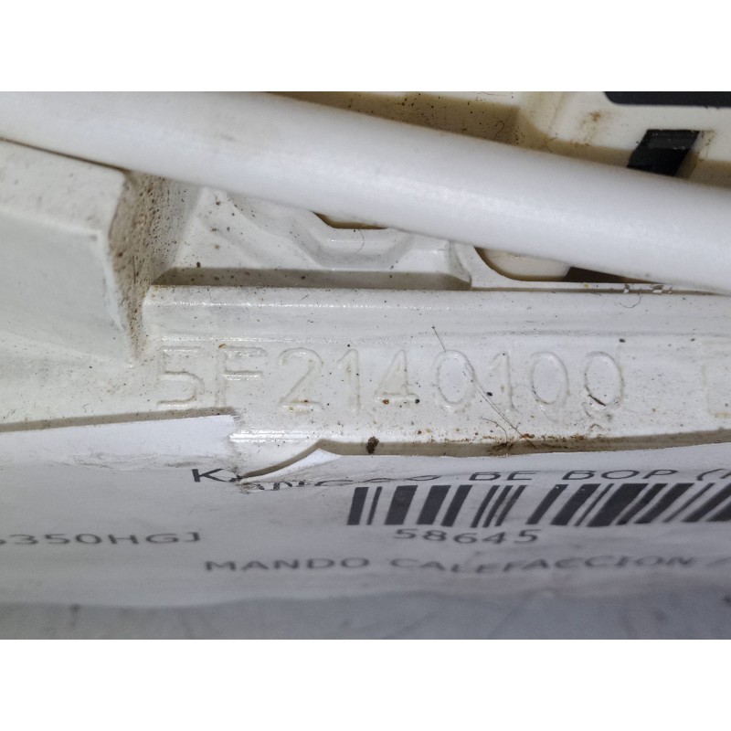 Recambio de mando calefaccion / a/a para renault kangoo be bop (kw0/1_) 1.6 (kw0d) referencia OEM IAM 5F2140100  