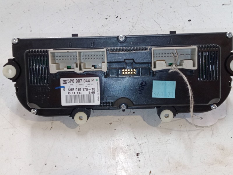 Recambio de mando climatizador para seat leon (1p1) 1.4 tsi referencia OEM IAM 5P0907044P  