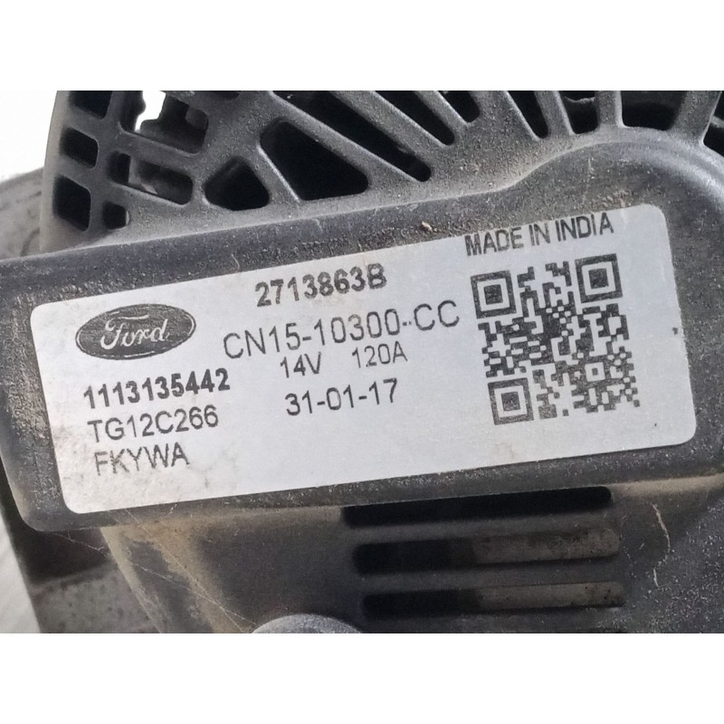 Recambio de alternador para ford ka+ iii (uk, fk) 1.2 ti-vct referencia OEM IAM   