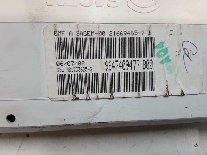 Recambio de pantalla interior reloj para citroën c3 i (fc_, fn_) 1.4 i referencia OEM IAM   