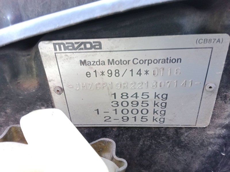 mazda premacy (cp) del año 2002