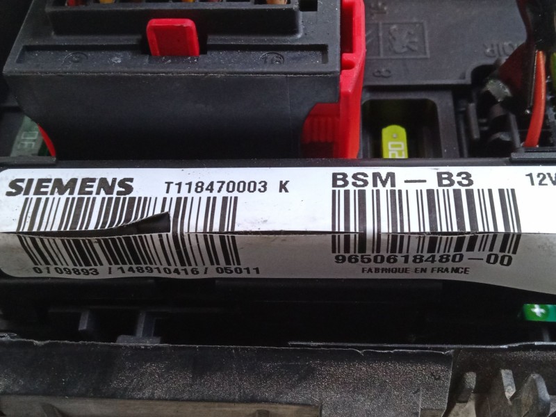 Recambio de bsm para citroën c2 (jm_) 1.4 referencia OEM IAM 9650618480 BSM-B3 T118470003K