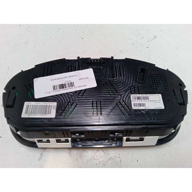 Recambio de cuadro instrumentos para renault megane iii hatchback (bz0/1_, b3_) 1.5 dci referencia OEM IAM   