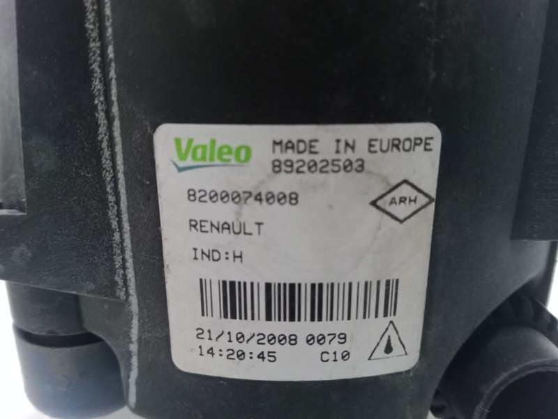 Recambio de faro antiniebla derecho para renault megane iii hatchback (bz0/1_, b3_) 1.5 dci referencia OEM IAM   