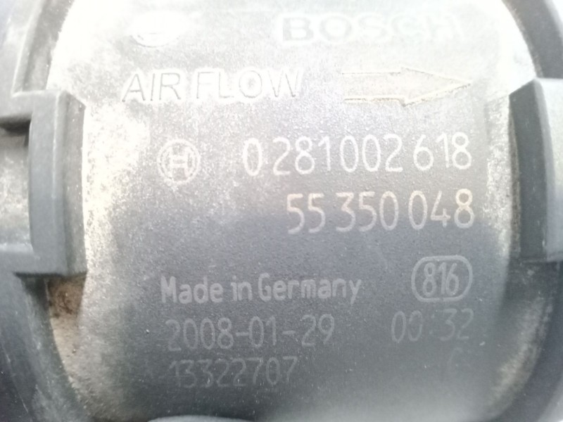 Recambio de caudalimetro para opel combo furgoneta/monovolumen 1.3 cdti 16v referencia OEM IAM   