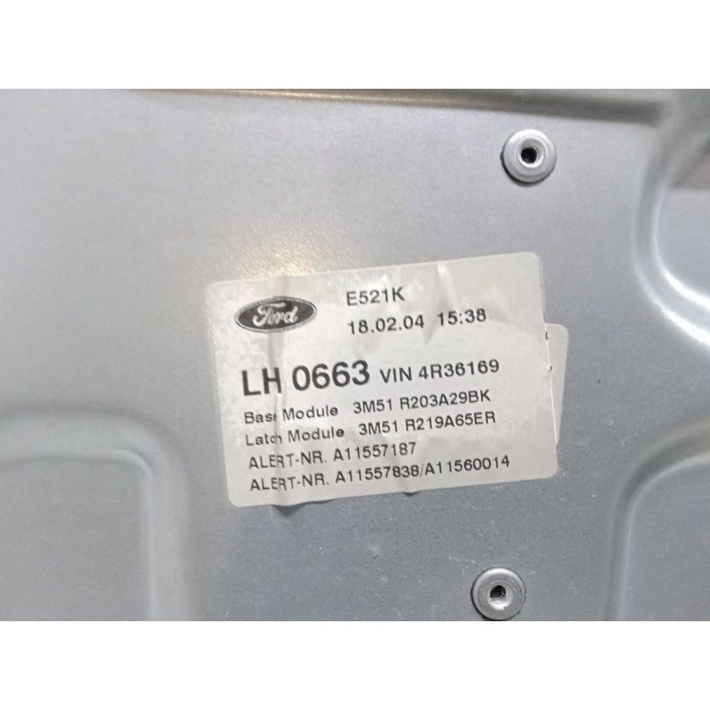 Recambio de elevalunas electrico delantero izquierdo para ford focus c-max (dm2) 1.6 tdci referencia OEM IAM    Recambio de elevalunas electrico delantero izquierdo para ford focus c-max (dm2) 1.6 tdci referencia OEM IAM