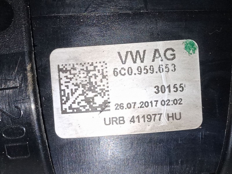 Recambio de anillo airbag para volkswagen polo vi (aw1, bz1, ae1) 1.0 tsi referencia OEM IAM 6C0959653  