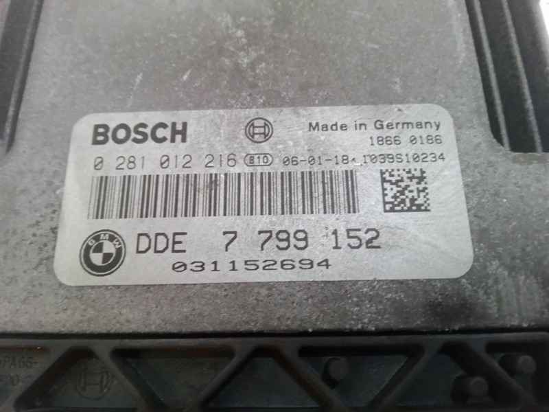 Recambio de centralita motor uce para mini mini (r50, r53) one d referencia OEM IAM DDE7799152 1039S10234 0281012216