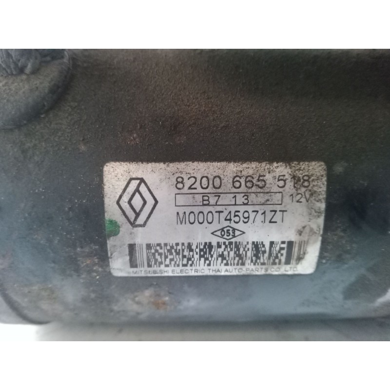 Recambio de motor arranque para renault scénic ii (jm0/1_) 1.6 16v (jm1r) referencia OEM IAM 8200665518  