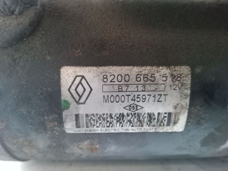Recambio de motor arranque para renault scénic ii (jm0/1_) 1.6 16v (jm1r) referencia OEM IAM 8200665518  