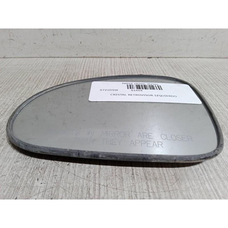 Recambio de cristal retrovisor izquierdo para chevrolet matiz (m200, m250) 1.0 referencia OEM IAM   