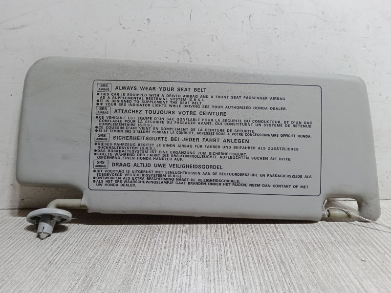 Recambio de parasol izquierdo para honda civic vi fastback (ma, mb) 1.5 16v (mb3) referencia OEM IAM   