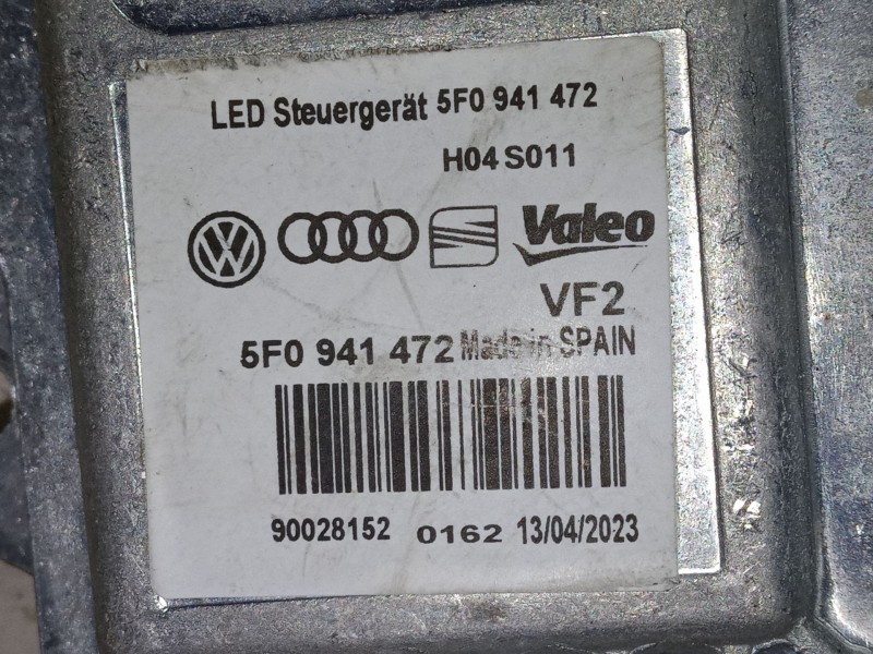 Recambio de modulo led para seat leon st (5f8) 2.0 tdi referencia OEM IAM 5f0941472  