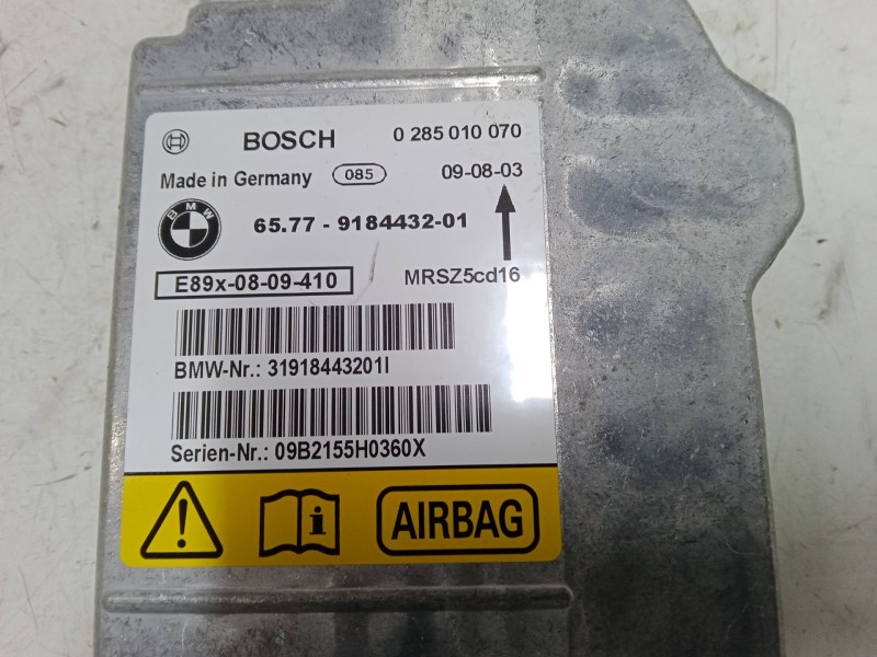 Recambio de centralita airbag para bmw 1 (e81) 116 d referencia OEM IAM   