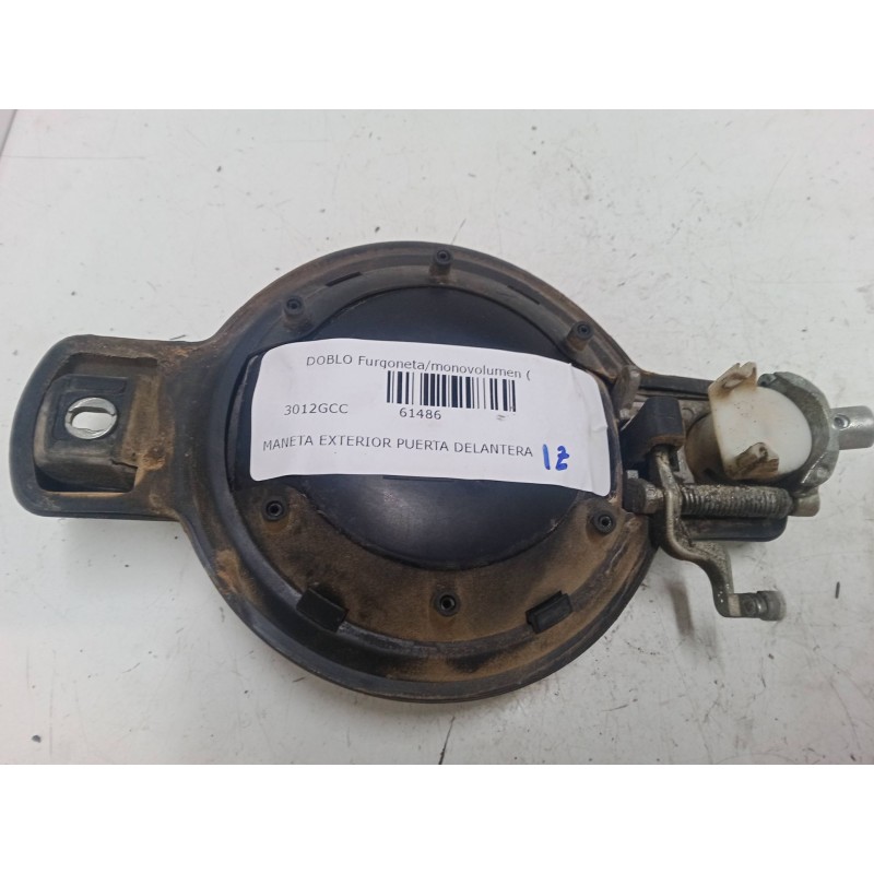 Recambio de maneta exterior puerta delantera izquierda para fiat doblo furgoneta/monovolumen (223_) 1.9 jtd referencia OEM IAM  
