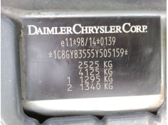 chrysler voyager iv (rg, rs) del año 2004