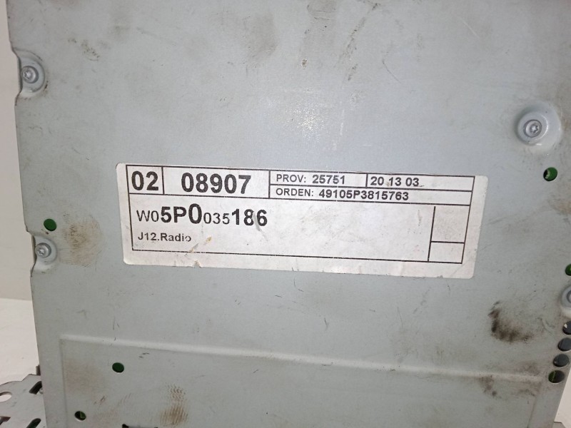 Recambio de radio cd para seat altea xl (5p5, 5p8) 1.6 tdi referencia OEM IAM   