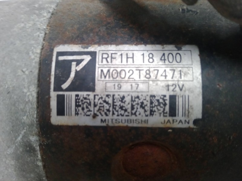 Recambio de motor arranque para mazda premacy (cp) 2.0 td referencia OEM IAM RF1H18400  M002T87471