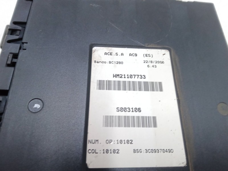 Recambio de bsi para seat altea (5p1) 1.6 referencia OEM IAM 3C0937049D  