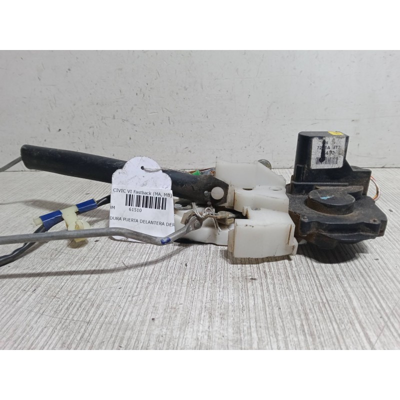 Recambio de cerradura puerta delantera derecha para honda civic vi fastback (ma, mb) 1.5 16v (mb3) referencia OEM IAM   