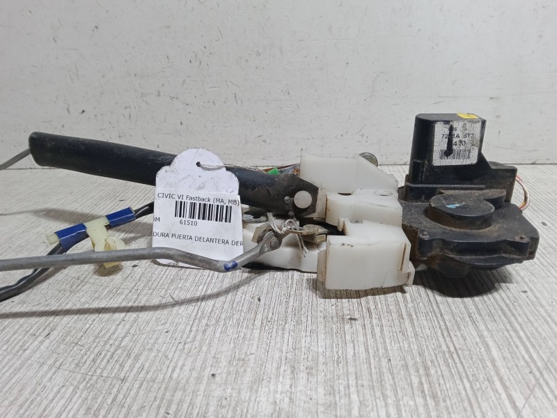 Recambio de cerradura puerta delantera derecha para honda civic vi fastback (ma, mb) 1.5 16v (mb3) referencia OEM IAM   