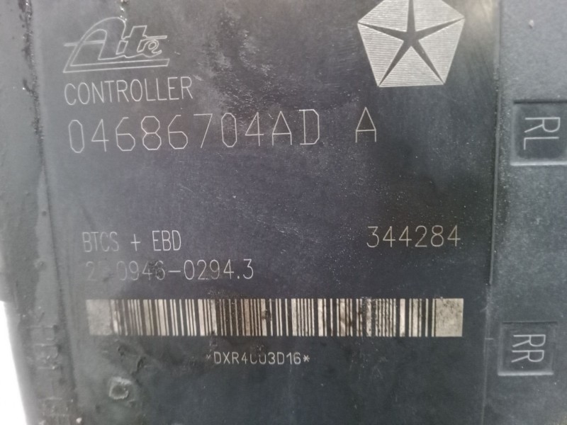 Recambio de abs para chrysler voyager iv (rg, rs) 2.8 crd referencia OEM IAM 04686704ADA  