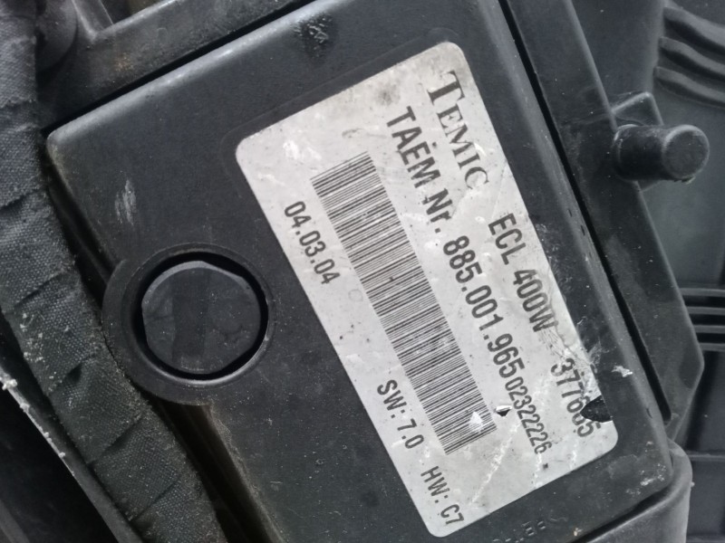 Recambio de electroventilador para mercedes-benz clase c coupé (cl203) c 180 kompressor (203.746) referencia OEM IAM   