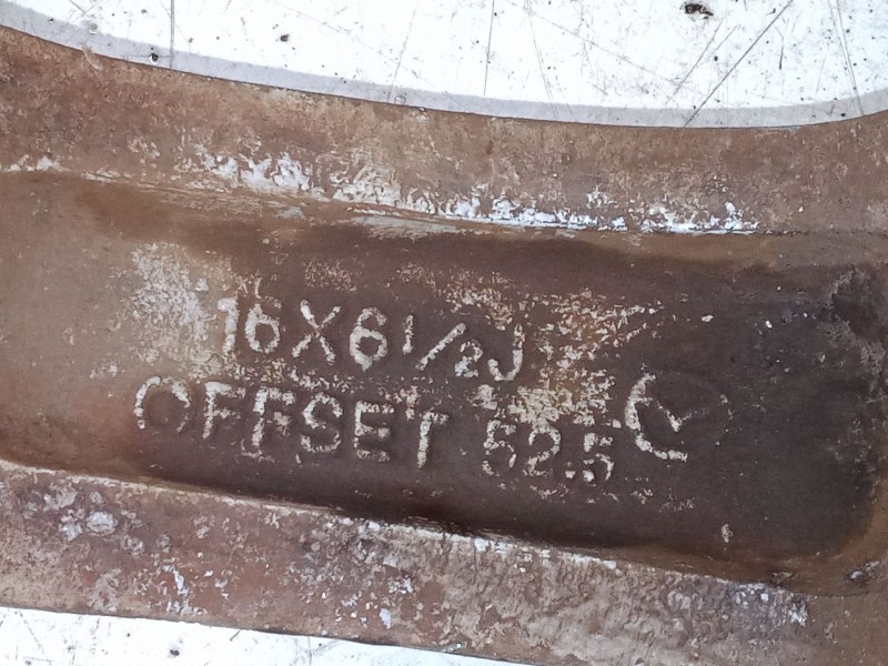 Recambio de llanta aluminio 16´´ para mazda 5 (cr) 2.0 cd (cr19) referencia OEM IAM 16X61/2J  