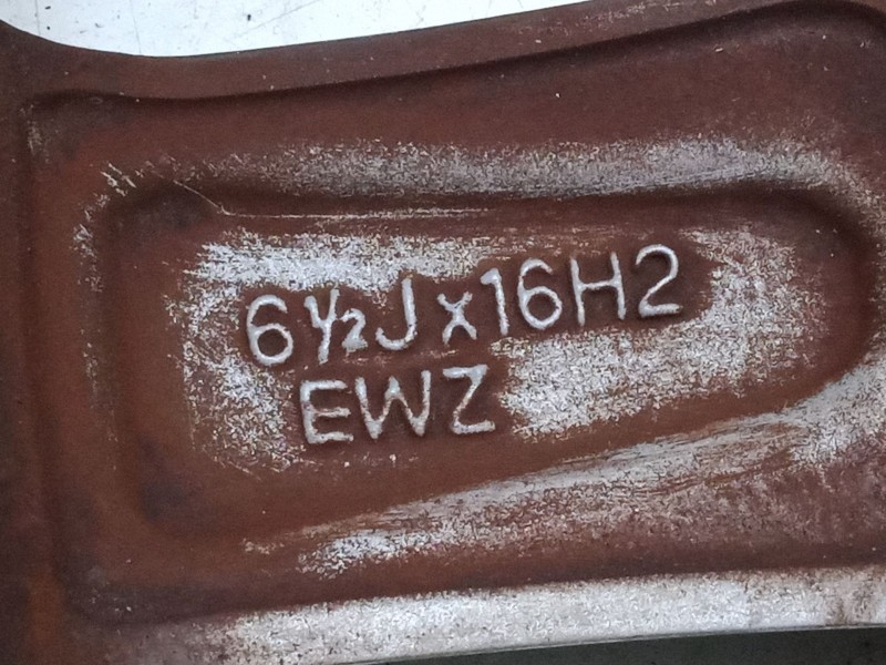 Recambio de llanta aluminio 16´´ para mazda mx-5 ii (nb) 1.8 16v (nb8c) referencia OEM IAM 6.5JX16H2  