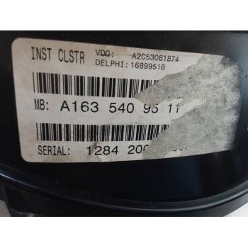 CUADRO INSTRUMENTOS A1635409511 