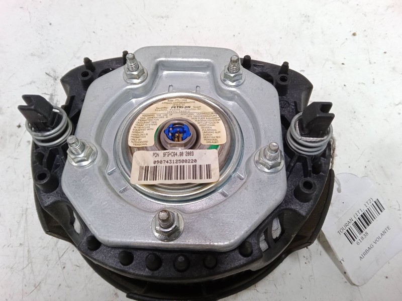 Recambio de airbag volante para volkswagen touran (1t1, 1t2) 1.6 fsi referencia OEM IAM   